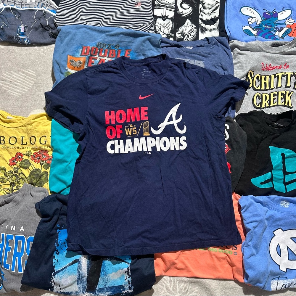 Atlanta Braves World Series 2021 navy T-shirt XL